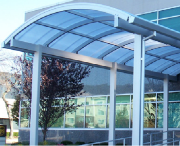 Tensile Canopy/Glass Canopy/Facade